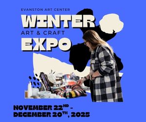 Logo for Evanston Art Center Winter Arts & Crafts Expo 2025