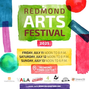 Logo for Redmond Arts Festival 2025