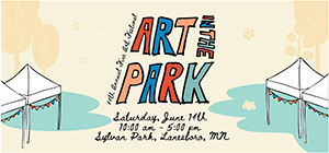 Logo for Art in the Park Festival 2025 - Lanesboro Arts