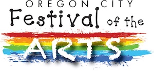 Logo for Oregon City Festival of the Arts 2025