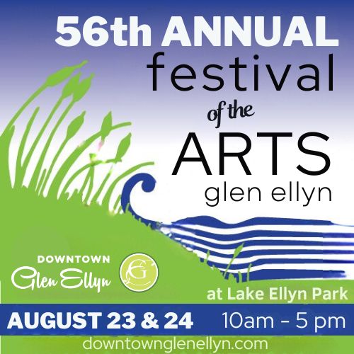 Logo for Glen Ellyn Festival of the Arts 2025