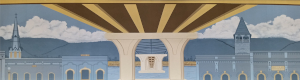 Logo for Art Fair Under the Bridge 2025