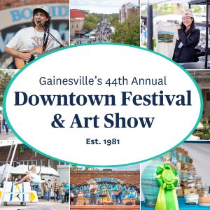Logo for Downtown Festival & Art Show 2025 - 44th Annual