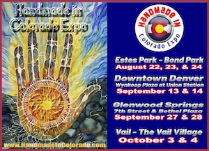 Logo for Handmade in Colorado Expo 2025
