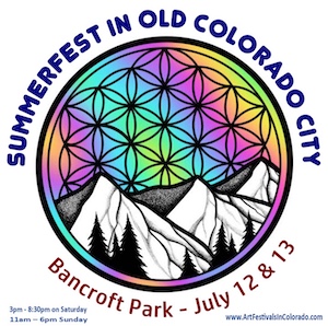 Logo for Summerfest in Old Colorado City 2025