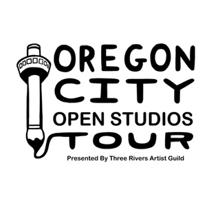 Logo for Oregon City Open Studios Tour 2025