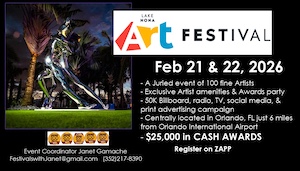 Logo for Lake Nona Art Festival 2026