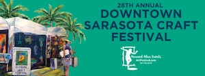 Logo for Downtown Sarasota Craft Festival: 29th Annual October 2025 (American Craft Endeavors)