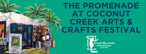 Logo for The Promenade at Coconut Creek Arts and Crafts Festival: 2nd Annual November 2025 American Craft End