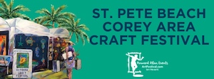 Logo for St. Pete Beach Corey Area Craft Festival: December 2025 (31st Annual) American Craft Endeavors 