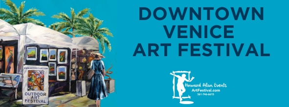 Logo for Downtown Venice Art Festival (Venice, FL) 37th Annual, Howard Alan Events November 2025