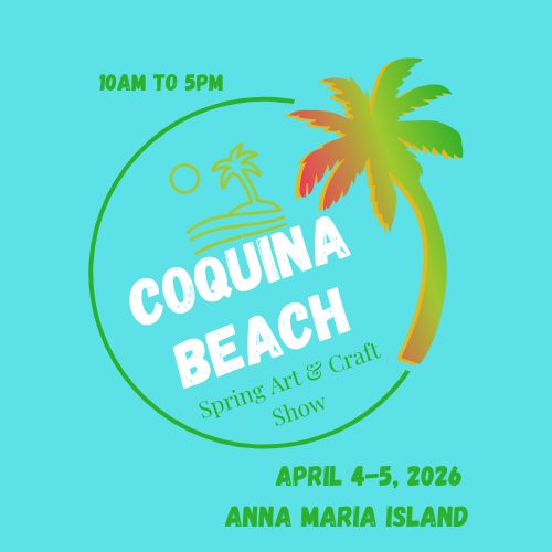 Logo for Coquina Beach Spring Art & Craft Show - April 4-5, 2026