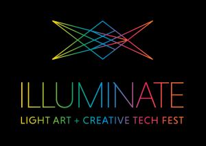 Logo for ILLUMINATE Light Art + Creative Tech Fest 2026