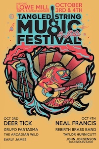 Logo for Tangled String Music and Arts Festival 2025