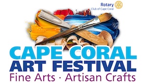 Logo for Cape Coral Art Festival and Business Showcase 2026 | 41st Annual 