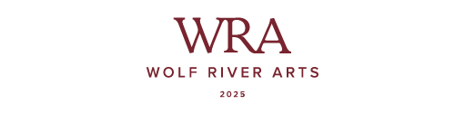 Logo for Wolf River Arts Show 2025