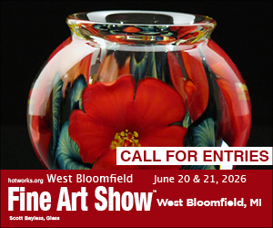 Logo for West Bloomfield Fine Art Show by Hot Works - June 20 & 21, 2026