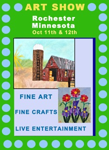 Logo for Rochester Fall Art Festival 2025