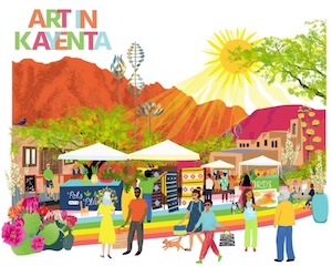 Logo for Art In Kayenta 2025