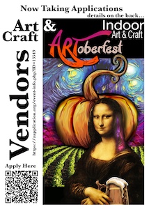 Logo for ARToberfest Indoor Art, Craft and Music Festival 2025