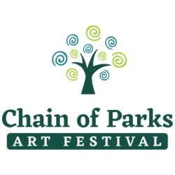 Logo for Chain of Parks Art Festival 2026
