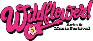 Logo for Wildflower! Arts & Music Festival 2026