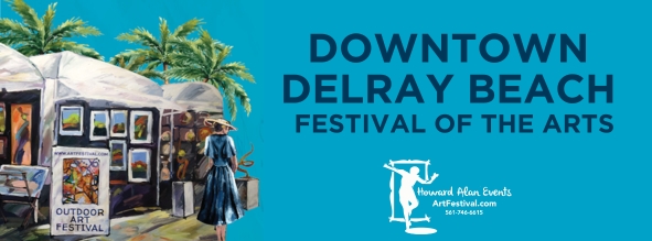 Logo for Downtown Delray Beach Festival of the Arts: January 2026, 37th Annual - Howard Alan Events