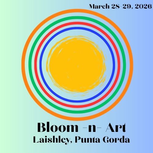 Logo for Bloom n Art March 28-29, 2026