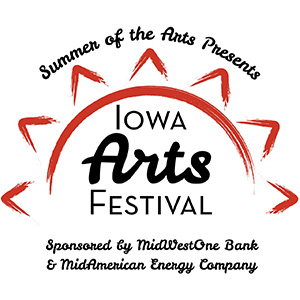 Logo for Iowa Arts Festival 2026