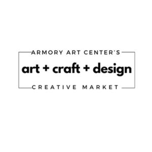 Logo for Armory Art Center's Art + Craft + Design Creative Market 2025