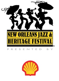 Logo for New Orleans Jazz & Heritage Festival presented by Shell - Contemporary Crafts 2026