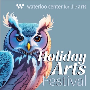Logo for Holiday Arts Festival 2025