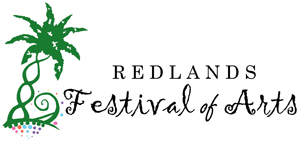 Logo for Redlands Festival of Arts 2026