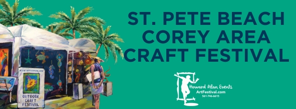 Logo for St. Pete Beach Corey Art & Craft Fair: January 2026 (32nd Annual) American Craft Endeavors 