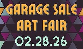 Logo for Garage Sale Art Fair - 28th Year 2026