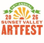 Logo for Sunset Valley ARTFEST 2026 - 18th Annual