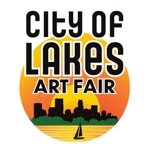 Logo for City of Lakes Art Fair 2025