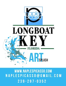 Logo for Longboat Key Art Splash 2nd Annual 2026