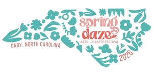 Logo for Spring Daze Arts & Crafts Festival 2026