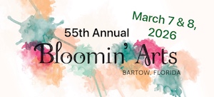Logo for Bloomin’ Arts Festival 55th Annual 2026