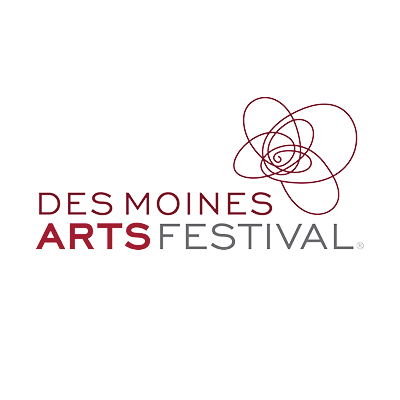 Logo for Des Moines Arts Festival 2026