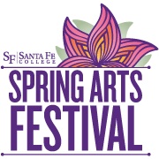 Logo for Santa Fe College Spring Arts Festival 2026 - 54th Annual 