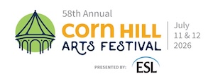 Logo for Corn Hill Arts Festival 2026
