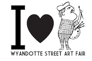 Logo for Wyandotte Street Art Fair 2026