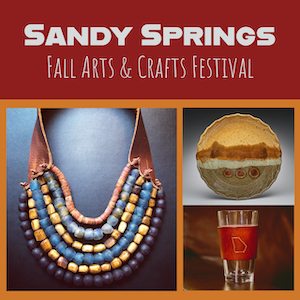 Logo for Sandy Springs Fall Arts Festival:(6th Annual) 2026, Sandy Springs, Ga 