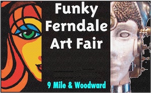 Logo for Funky Ferndale Art Fair 2026