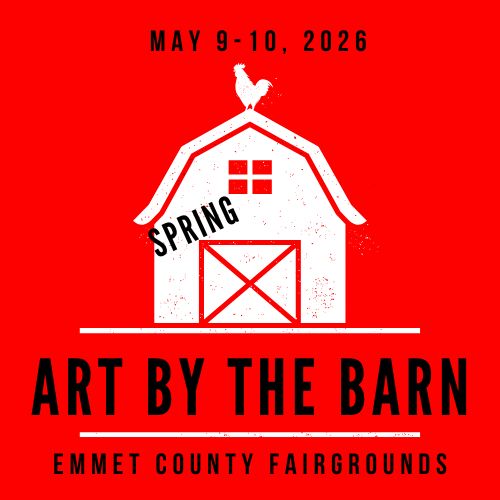 Logo for Petoskey Art by the Barn May 9 & 10, 2026