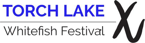Logo for Torch Lake Whitefish fest June 13 & 14, 2026