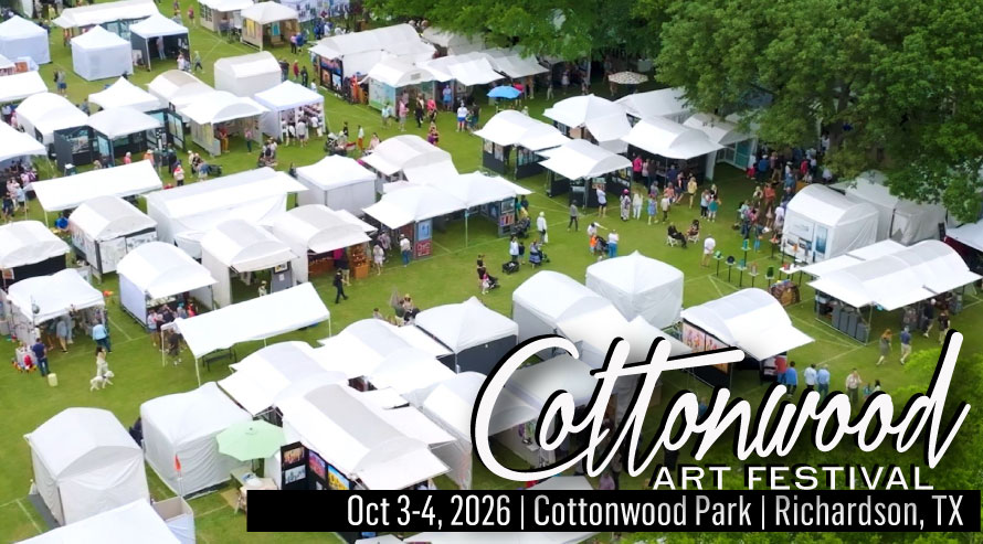 Logo for Cottonwood Art Festival Fall 2026