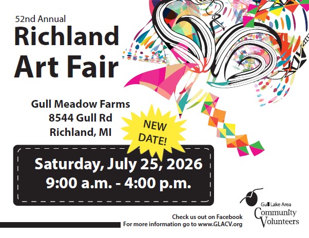 Logo for Richland Art Fair 2026